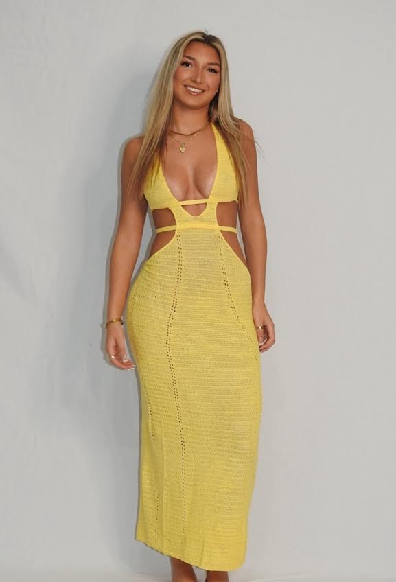 Crochet Maxi Dress